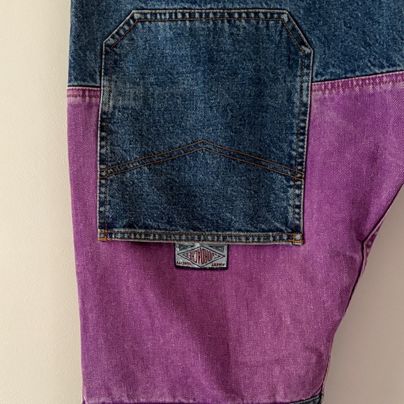 Vintage Colorblock Jordache Denim Jeans - Picture 3 of 6